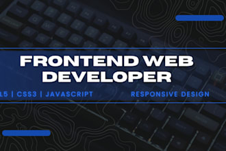 build responsive frontend web apps