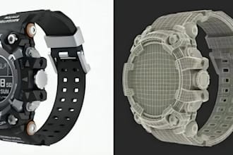 create wearable product 3d cad model in solidworks for prototype and step file