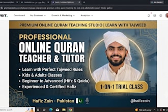 be your professional online quran teacher for kids and women