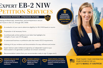 prepare a powerful eb 2 niw case