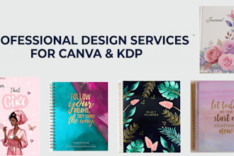 redesign journal design canva ebook design workbook design kdp book formatting