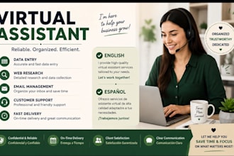 be your virtual assistant and customer support agent