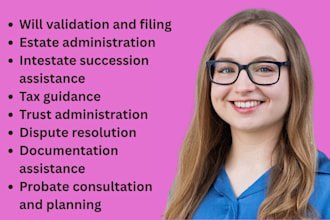 be your probate attorney in USA, uae, UK and expertly draft probate documents