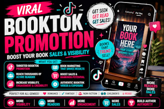 do viral booktok promotion to boost your book sales and visibility