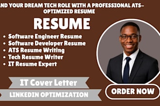 write ats software engineer and software developer resumes