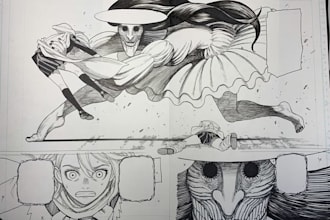 be your manga artist for your nsfw manga illustrations and character designs