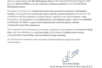write your facility electrical load and energy assessment report