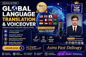do professional translation in all languages
