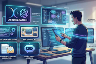 integrate google gemini or openai API into your application