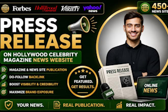 distribute press releases for indie films and online media coverage