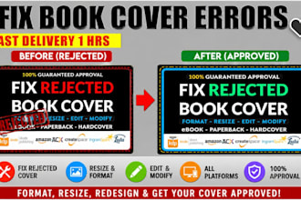 resize book cover amazon kindle manuscript hardcover error children book cover