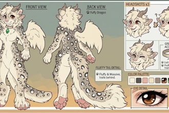 furry ref sheet reference sheet nsfw ref sheet fursona oc anthro character