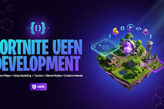 create a custom fortnite uefn map with verse scripting and gameplay mechanics