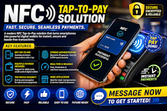 code nfc tap to pay app like google wallet with magnetic secure transmission fts