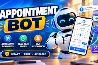 develop appointment bot reservation bot booking bot resy bot uk driving test bot