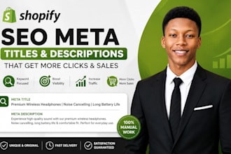 optimize shopify product SEO with meta titles and descriptions