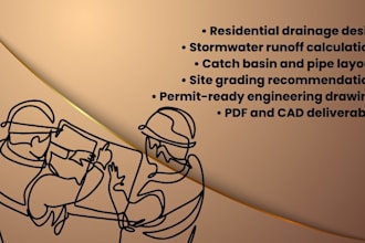 design civil site grading and stormwater management plans