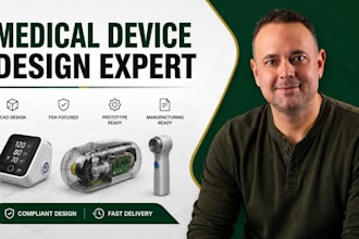 medical device product design, medical cad modeling, fda prototype design expert