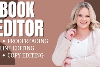 proofread and edit self help or memoir book