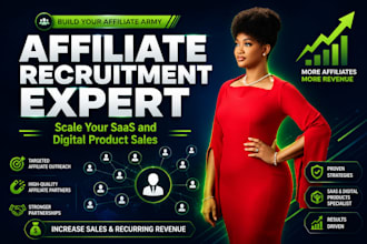 recruit high converting affiliates to scale your saas affiliate program