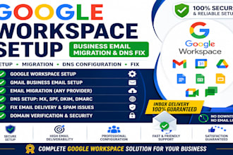 google workspace setup business email migration fix dns mx g suite setup domain