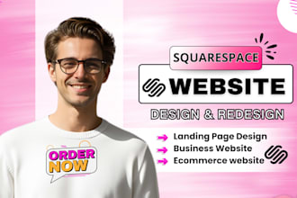 build squarespace website squarespace website redesign website development