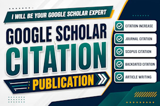 increase google scholar citation, scopus citation, backdated citation, h index