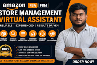 do amazon fba fbm store management as a virtual assistant