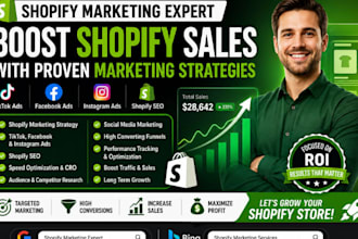 boost shopify sales shopify marketing sales funnel and meta ads campaign