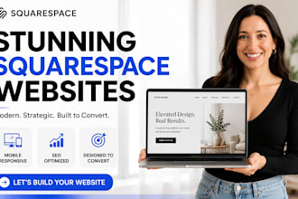 design squarespace web or redesign your squarespace website for your business