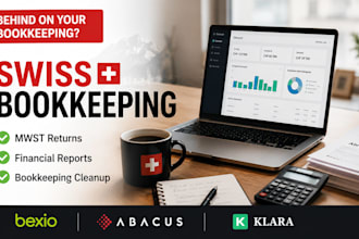 do switzerland bookkeeping using bexio, abacus, klara and estv portal