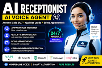 build ai receptionist and ai voice agent using vapi and retell ai