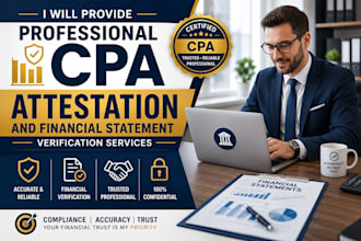 be professional CPA attestation and financial statement verification services