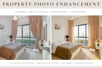 edit and enhance airbnb rental property listing photos