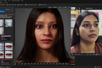 3d metahuman character modelling daz3d character 3d realistic character ue5 cc4