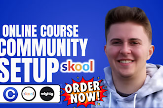 setup skool setup skool setup online community, setup community skool manager