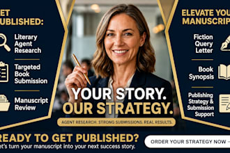 research literary agents manuscript review query letter synopsis book submission