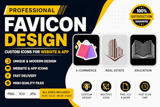 design a professional favicon for your website