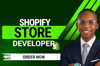build a shopify store, dropshipping ecommerce store, and shopify website design