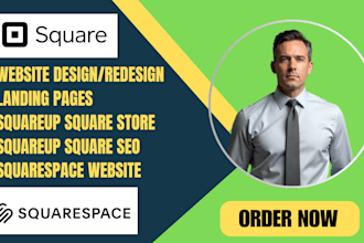design square website, square online store, squareup website redesign