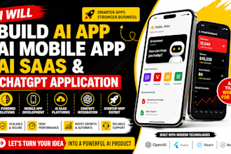 build ai app ai mobile app ai saas and chatgpt application