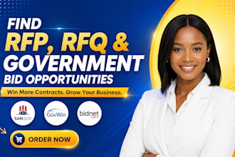 find rfp rfq and government bid opportunities for your business