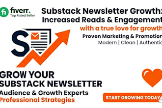 do substack promotion for your articles, novel, comic, or newsletter