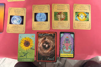 provide an intuitive oracle reading with clear guidance and action