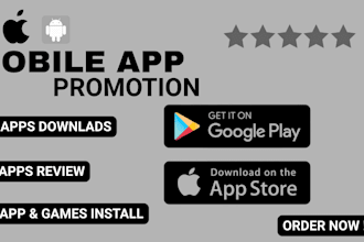 do mobile app promotion, app store optimization and increase visibility