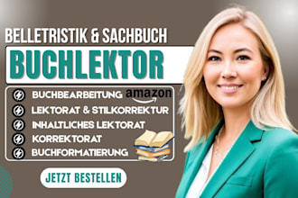 lch lektoriere, korrigiere und formatiere liebesroman, sachbuch, memoiren