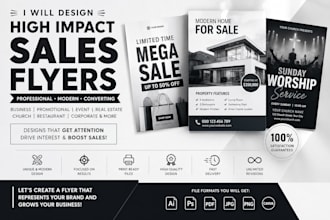 design professional sales flyers business flyers promotional flyers event flyers