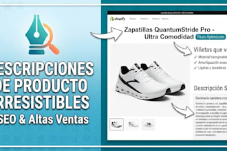 descripciones de productos atractivos para tu tienda