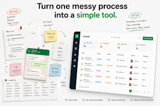 build a custom CRM or internal tool for your business