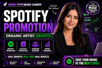 promote your spotify music for organic artist growth and exposure